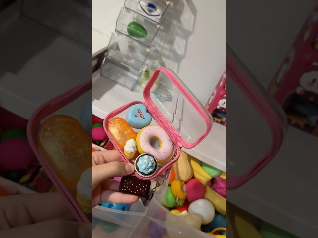 SQUISHY Travel Bag!! 🛍️🫧💕 #viral #squishy #packwithme #squishypackage #shorts