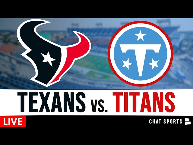 Texans vs. Titans LIVE Streaming Scoreboard, Play-By-Play & Box Score | NFL Week 5 Stream