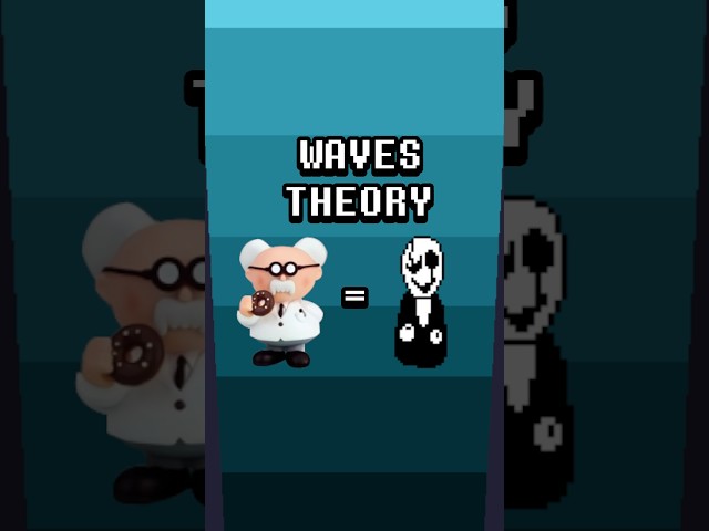Why W.D. Gaster is Originally From EarthBound! (Waves Theory) #shorts #deltarune #gastersubmarine