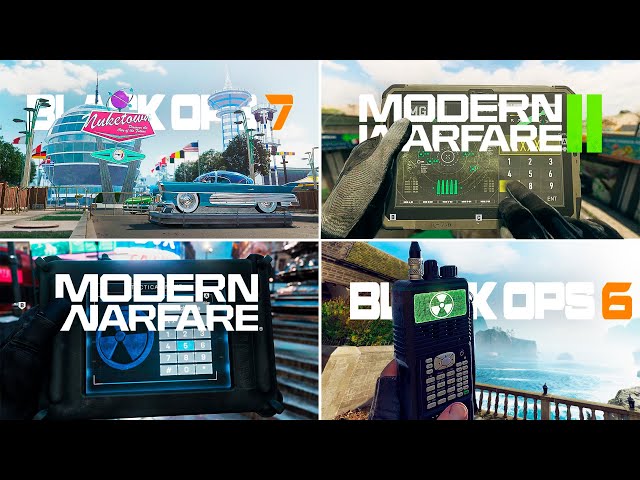 Evolution of the Nuke in Call of Duty Games (MW2 - BO7)