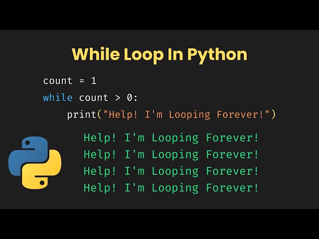 While Loop in Python Explained ♾️