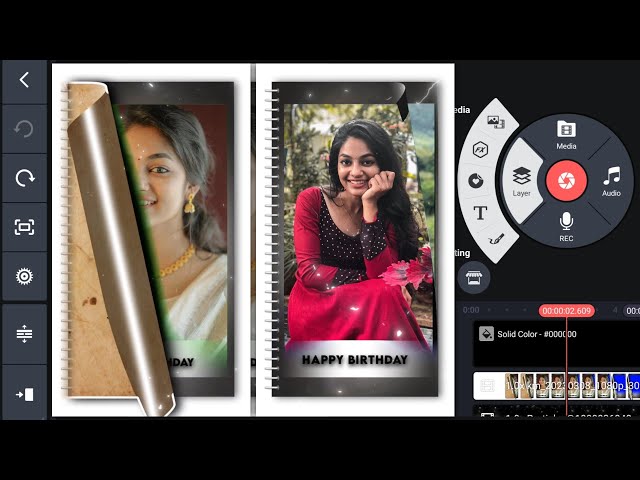 Trending Birthday WhatsApp Status Editing in Kinemaster