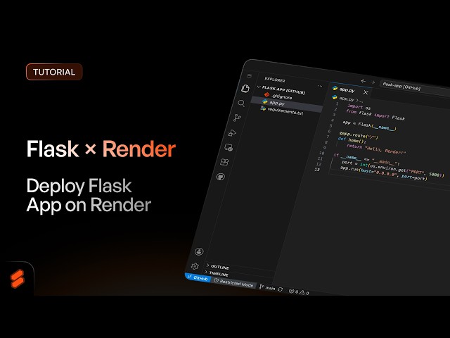 How to Deploy Flask app on Render | Tutorial