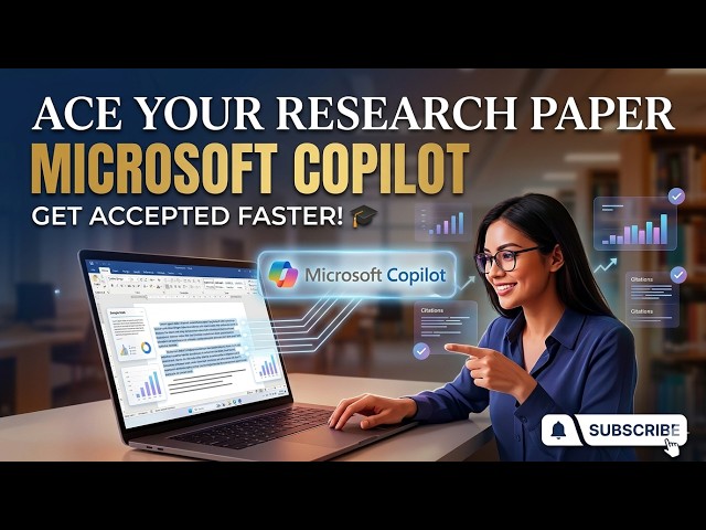 How to Summarize Research Paper in MS Word Using AI | How to Use Copilot in Word for Research Paper