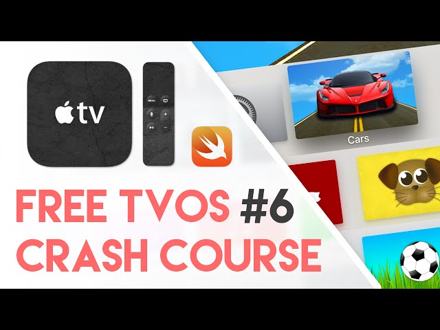 Free tvOS Swift Crash Course #6 - Parallax App Icons (Free Apple TV Tutorial Crash Course)