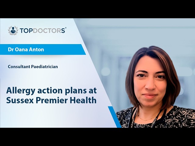 Allergy action plans at Sussex Premier Health