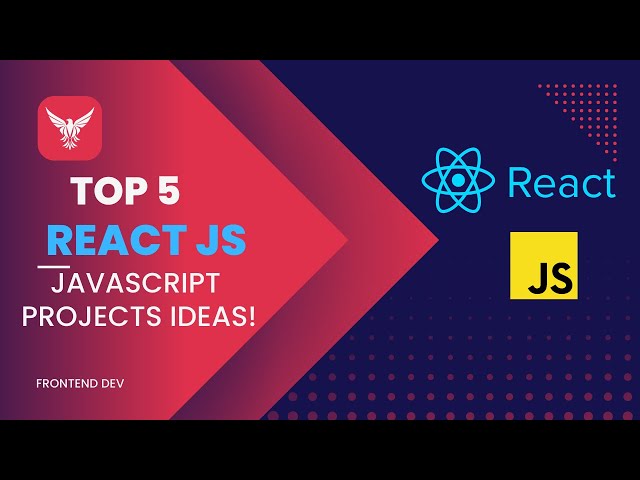 Top 5 JavaScript projects for beginners | 5 Amazing React Projects to Learn From #frontend