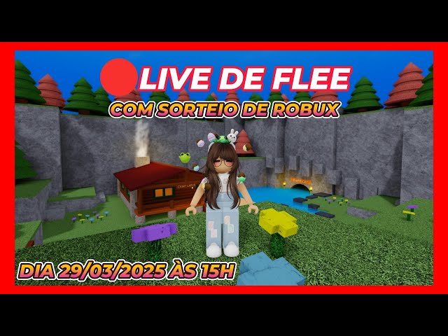 🔴 LIVE DE FLEE 29/03/25 - Roblox Flee the Facility