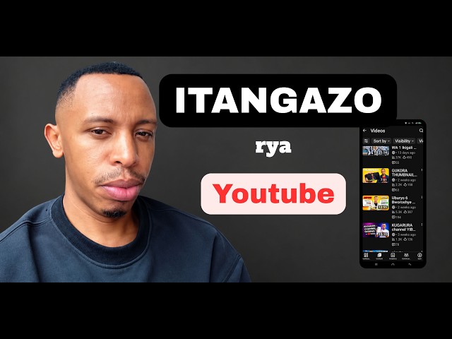 ITANGAZO RY'IHUTURIRWA RYA YOUTUBUBE || dollar $ icon