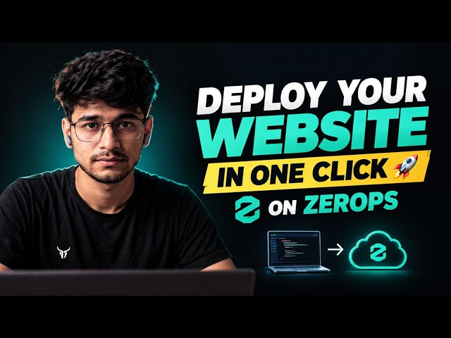 How to Deploy your  first  Website on Zerops 🚀 | Totally Free (Frontend +Backend) In One Click