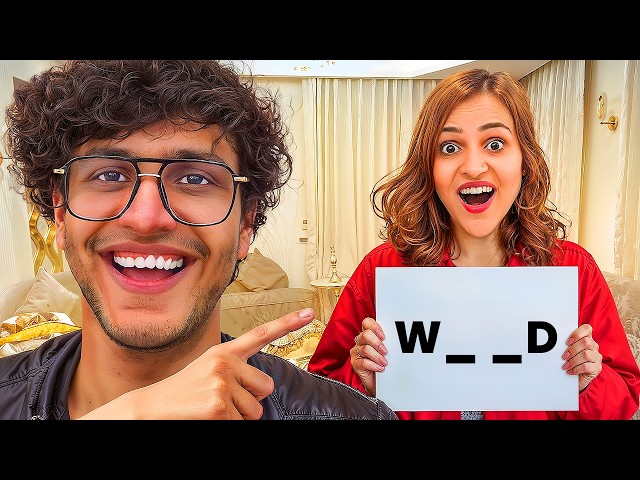 Guess the Secret Word and I will Buy Whatever My Family Wants... There's a Twist😜