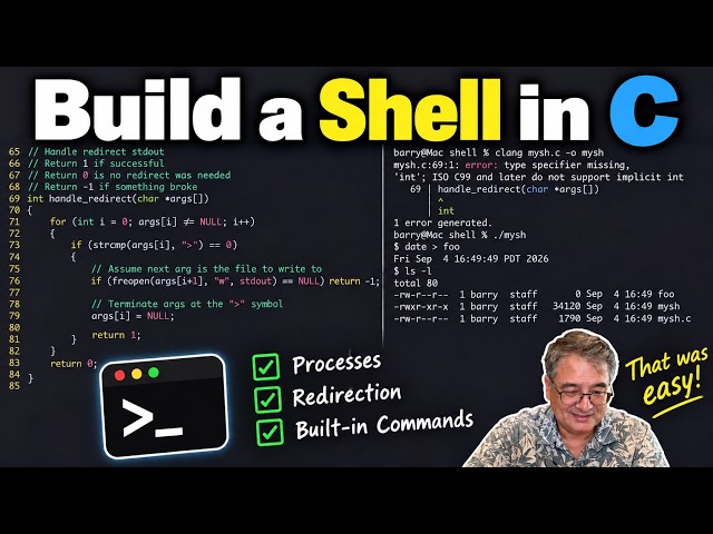 Let's Make a Shell!