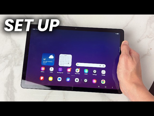 How To Set Up Samsung Galaxy Tab A11 - Tutorial