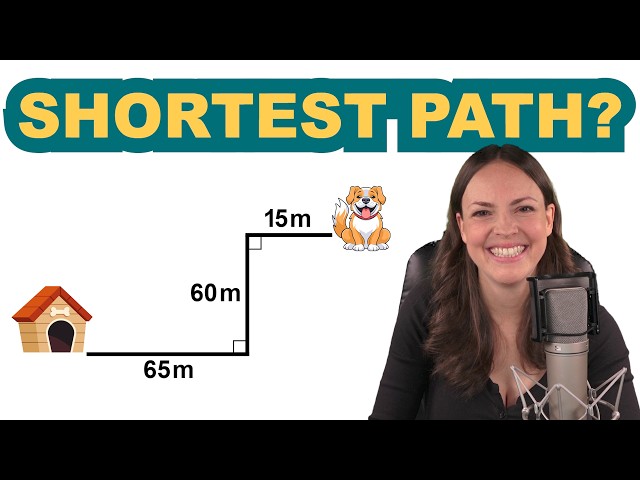 What's The SHORTEST Distance? – Math Puzzle