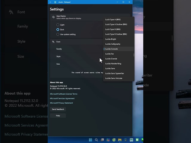Como Mudar o Tema do Bloco de Nota no Windows 11 #windows #tutorial