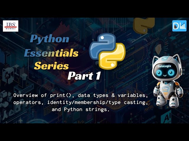 Python Essentials Series | Part 1