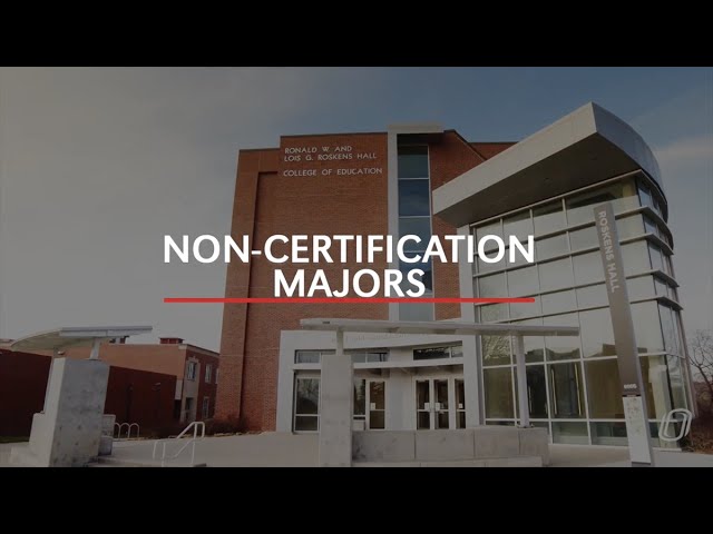 UNO Non-Certification Education Majors