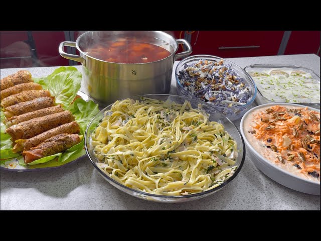 CENA NAVIDEÑA FÁCIL CON $1000 Y SIN HORNO | plato fuerte, guarnición, postre 🎄
