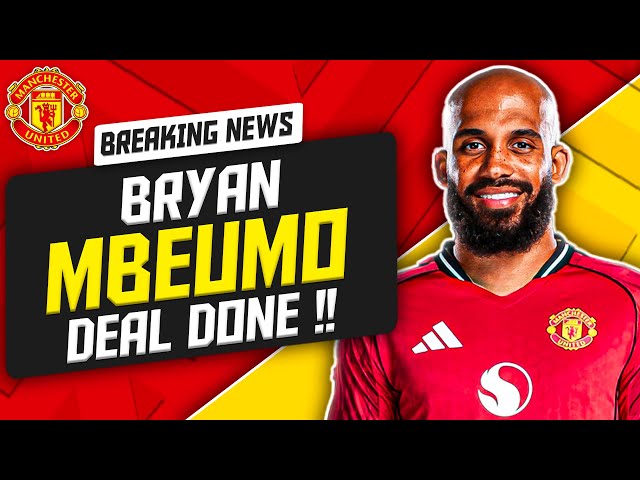 BREAKING: BRYAN MBEUMO TO UNITED DEAL DONE! STRIKER NEXT! SESKO? JACKSON?