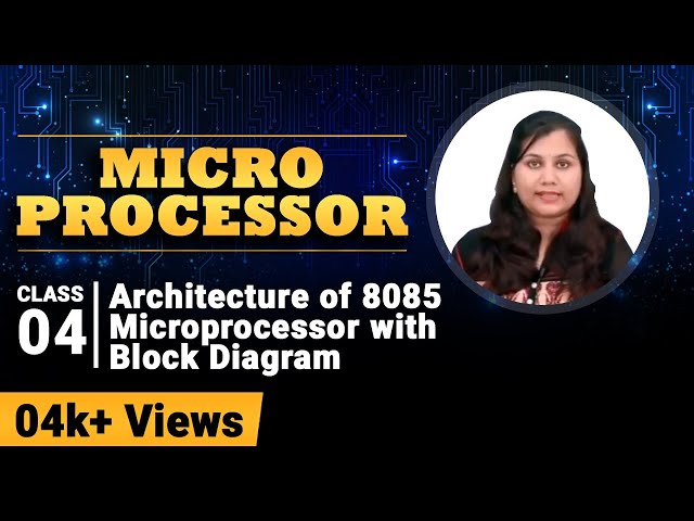 Architecture of 8085 Microprocessor with Block Diagram - 8085 Microprocessor - Microprocessors