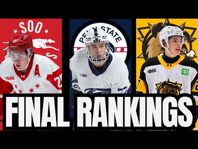 TOP 32 | Picks 16-1 | 2026 NHL DRAFT FINAL RANKINGS