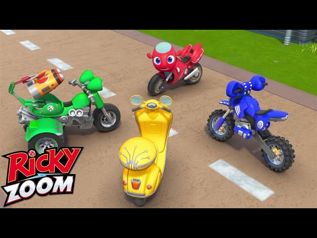 Ricky Zoom | The Wheelford Wheeler | DOUBLE EPISODE | Cartoon for Kids