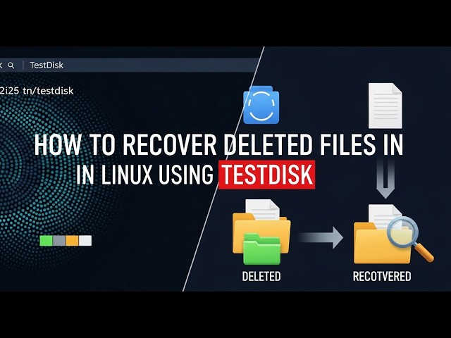 How to Recover Deleted Files in Linux Using TestDisk