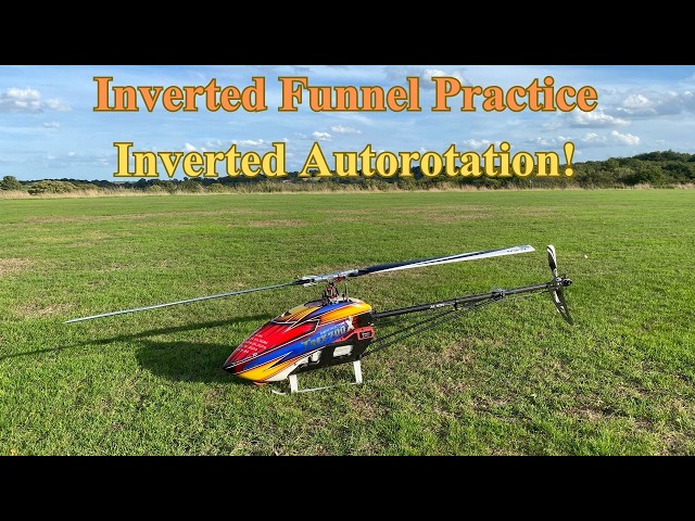 Align Trex 700x - Inverted Funnels & Inverted Autorotation