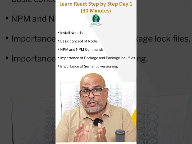 ReactJS Tutorial Day 1