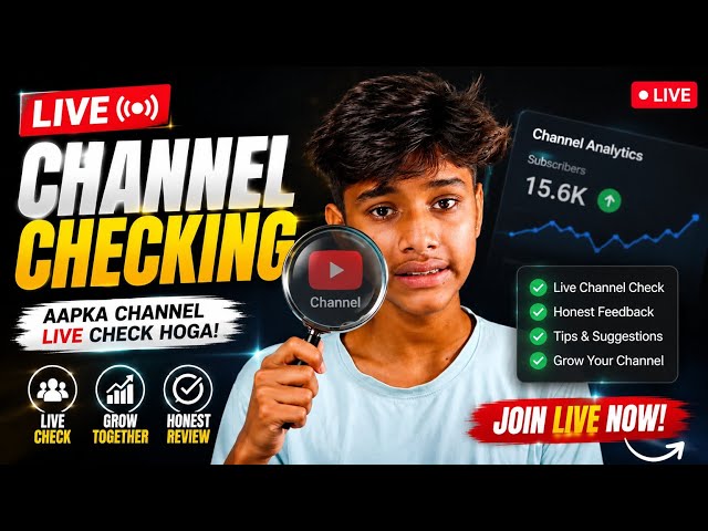 🔴 LIVE | Tech Kundan Live | Channel Checking & Q&A