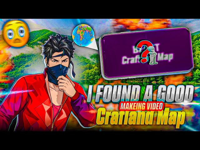 BEST CRAFLAND MAP 🔥 || BEST VIDEO CREATION 📸 || Created by @Guidegamer016