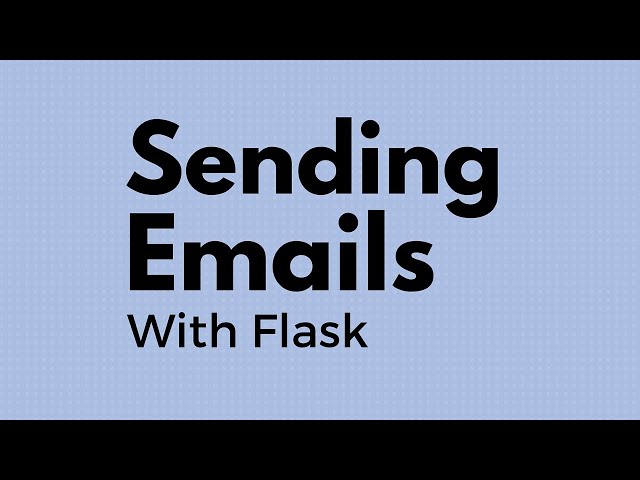 Sending Emails in Flask-Security With Celery