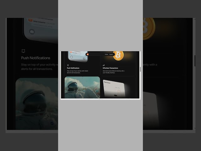 Modern Bitcoin Wallet App UI Design 💰 | Clean & Animated Crypto App Interface