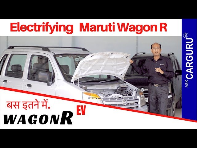 WagonR 2900kms without Petrol | Wagon R अब Electric बन गयी है | Range | Electric kit | Ask CARGURU