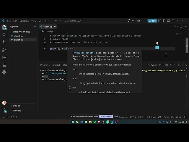 Clase Python en vivo #4