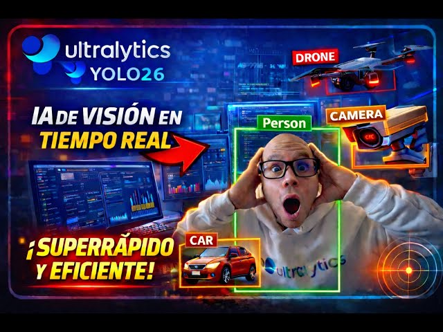 🚀 YOLO26 de @Ultralytics : Detecta, Segmenta y Clasifica Objetos con IA | Tutorial Completo