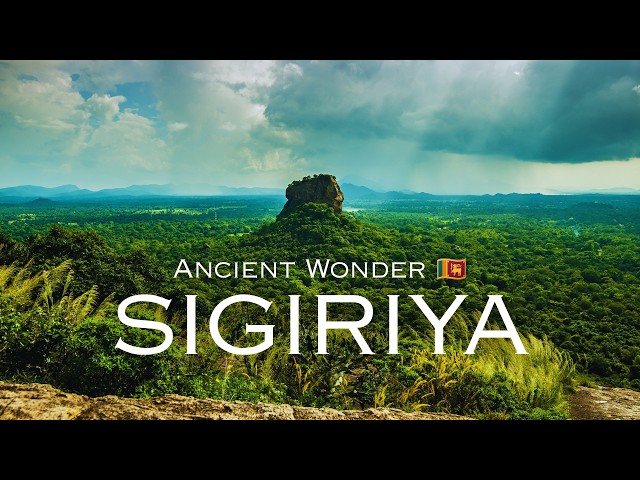 Sigiriya Rock Fortress 🇱🇰 | Sri Lanka's Ancient Wonder in Cinematic 4K