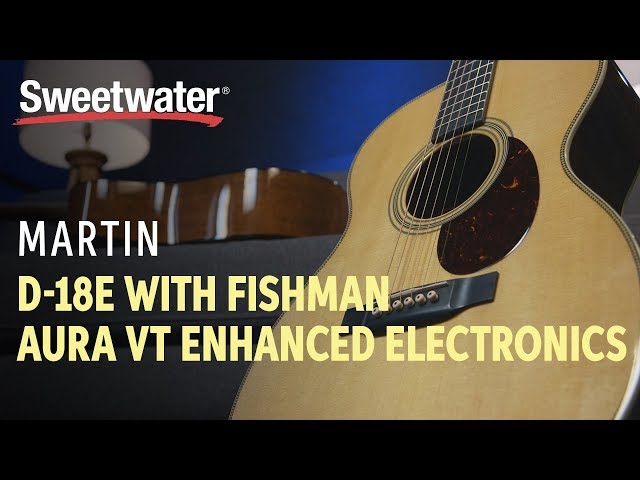 Martin D-18E Retro with Fishman Electronics Demo