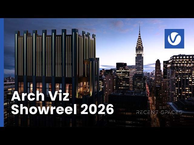 Chaos Architectural Visualization Showreel 2026 | V-Ray & Corona