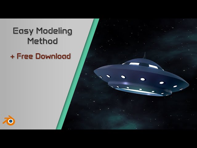 Quick and Easy Low Poly Spaceship in Blender