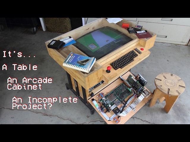 I built a Commodore 64 Cocktail Table, but never got a chance to finish it.