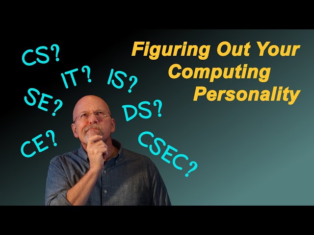 Figuring Out Your Computing Personality