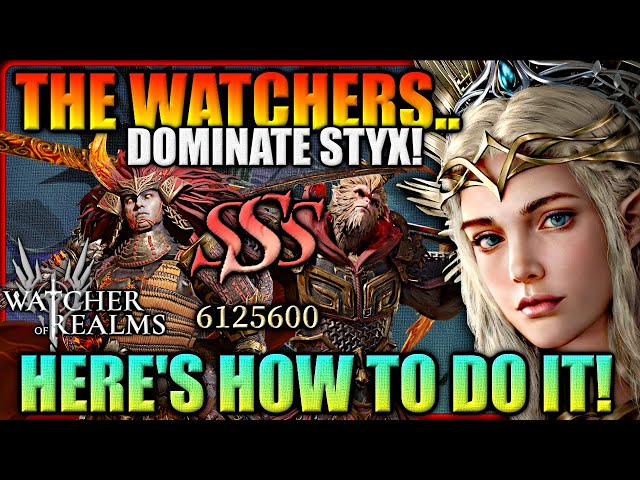 Immortal Codex Styx Guide - How to TOP Leaderboards with Watchers! | Watcher of Realms