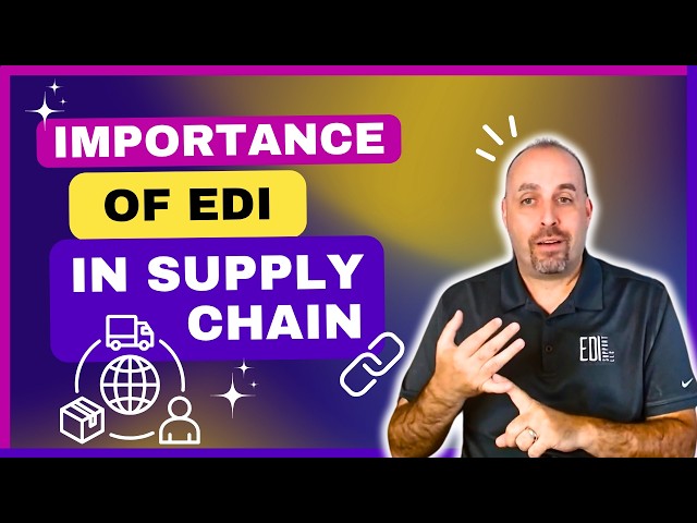 EDI in Supply Chain #ediconsultants #edi #retail #supplychain