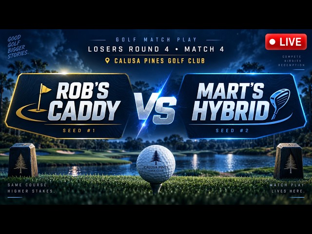 EP 343 🔴LIVE: Fall Classic KRobGolf & CBGolf21 vs. Pmart & ForeHybridGolf