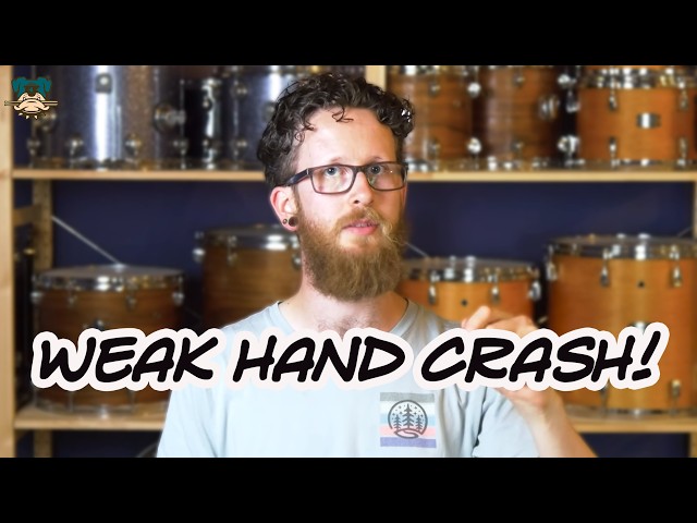 Why You Should Play The Crash With Your Weaker Hand | Drum Dog