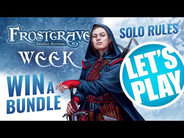 Let's Play: Frostgrave - Solo Battle Report (2nd Edition) #FrostgraveWeekOTT