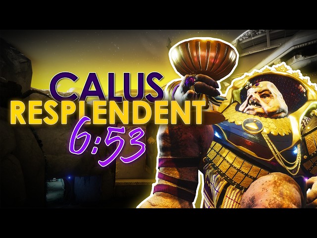 Pantheon: Calus Resplendent Speedrun WR (6:53)