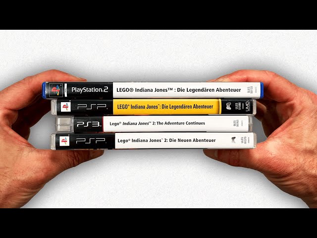 Unboxing every Lego Indiana Jones for PlayStation + Gameplay