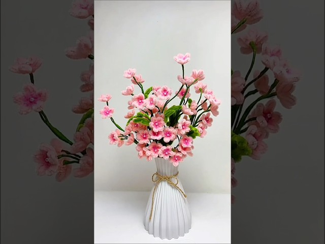 Turn Simple Pipe Cleaner Into Elegant Flower 🌸 Step by Step Tutorial